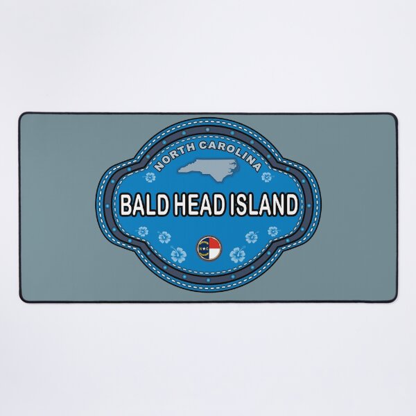 Item preview, Bald Head Island North Carolina stitching effect emblem designed and sold by studioss76.