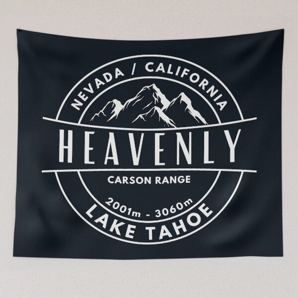 Item preview, Heavenly - Lake Tahoe - Nevada / California - United States designed and sold by GoodOldVintage.