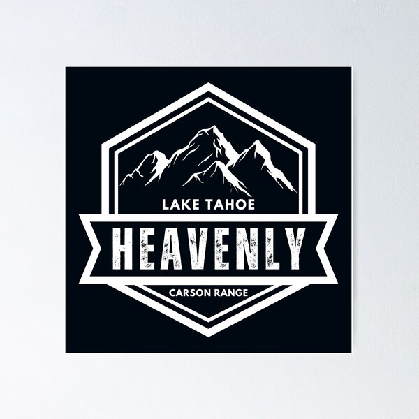 Item preview, Heavenly - Lake Tahoe - Nevada / California - United States designed and sold by GoodOldVintage.