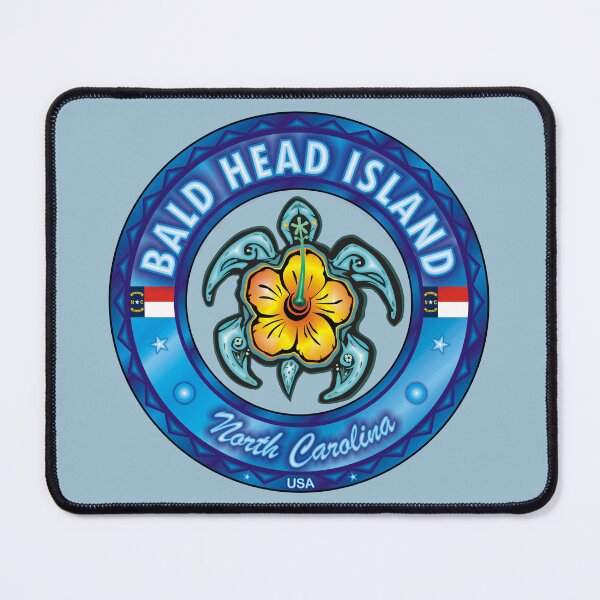 Item preview, Bald Head Island North Carolina sea turtle hibiscus designed and sold by studioss76.