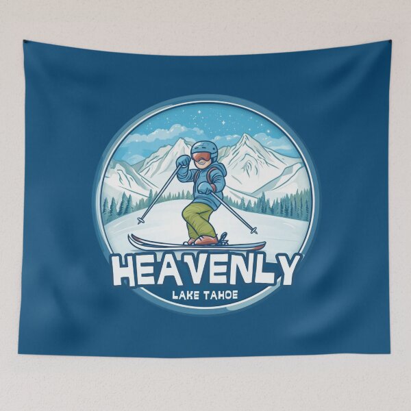 Item preview, Heavenly - Lake Tahoe - California - United States designed and sold by GoodOldVintage.