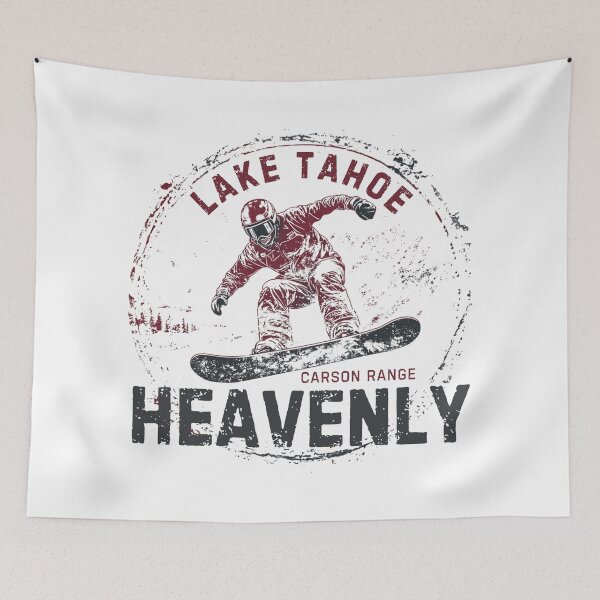 Item preview, Heavenly - Lake Tahoe - California - United States designed and sold by GoodOldVintage.
