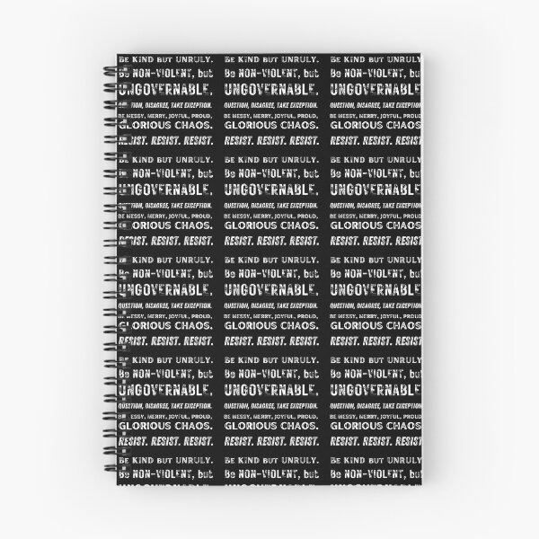 Item preview, Resist Joyfully, White Text designed and sold by IdeaJones.