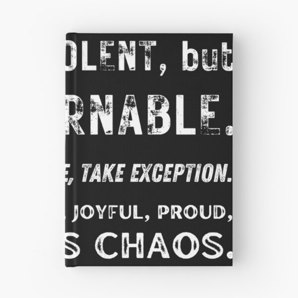 Item preview, Resist Joyfully, White Text designed and sold by IdeaJones.