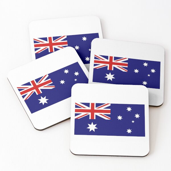 Item preview, Australian flag designed and sold by Gertie Roo.