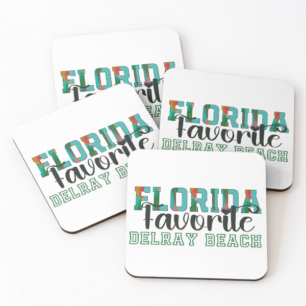 Item preview, Florida Favorite Delray Beach (Sunset Orange) designed and sold by Whackadoodletee.