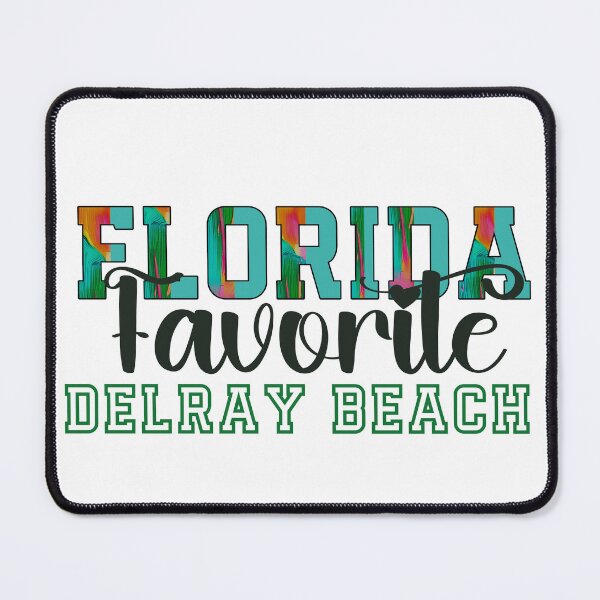 Item preview, Florida Favorite Delray Beach (Sunset Orange) designed and sold by Whackadoodletee.