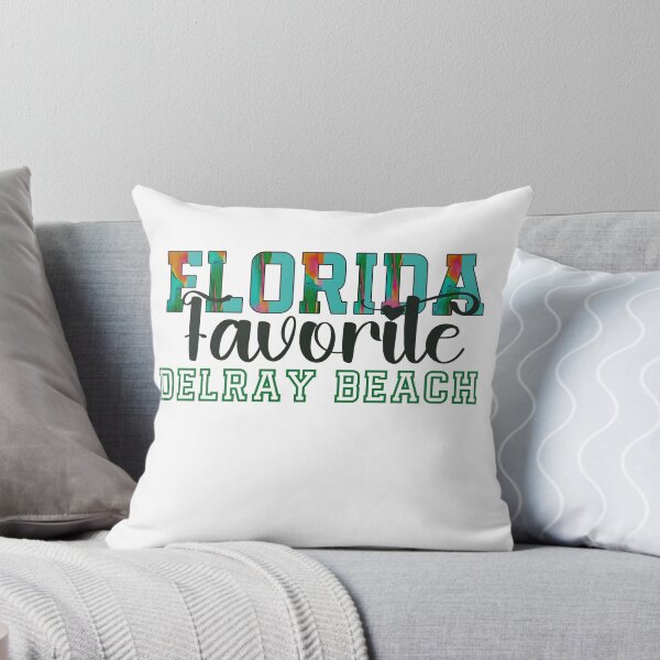 Item preview, Florida Favorite Delray Beach (Sunset Orange) designed and sold by Whackadoodletee.