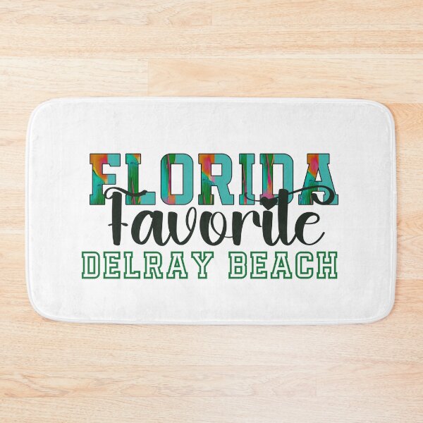 Item preview, Florida Favorite Delray Beach (Sunset Orange) designed and sold by Whackadoodletee.