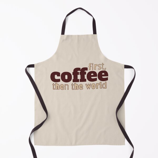 Item preview, First Coffee Then The World designed and sold by NosandEdgy.