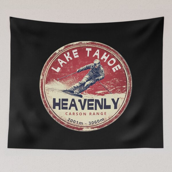 Item preview, Heavenly - Lake Tahoe - Nevada / California - United States designed and sold by GoodOldVintage.