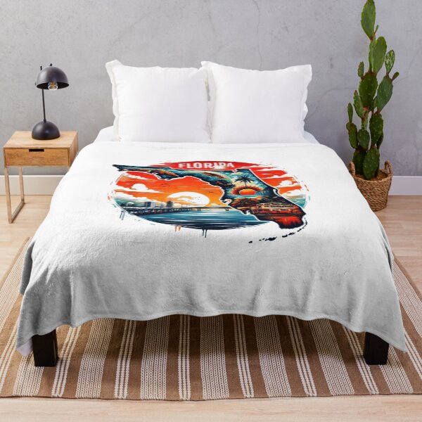 Item preview, Vintage Map of Florida designed and sold by AddlPoolart.