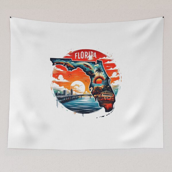 Item preview, Mapa antiguo de Florida designed and sold by AddlPoolart.