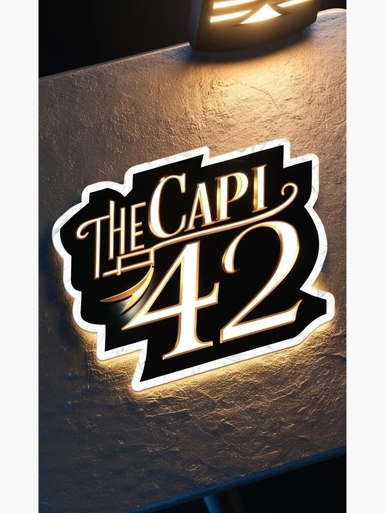 Thumbnail 3 of 3, Poster, THE CAPI 42 designed and sold by THECAPI.