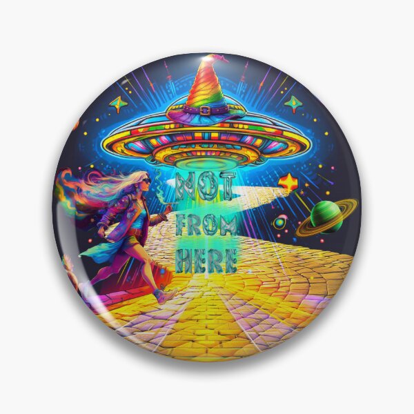 Item preview, UFO Not from here designed and sold by Auntie Sugar Creations.