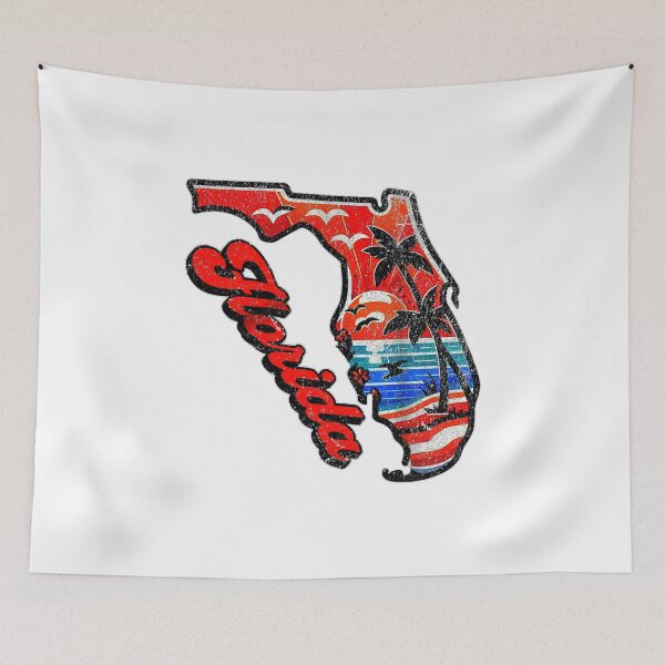 Item preview, Vintage Map of Florida designed and sold by AddlPoolart.