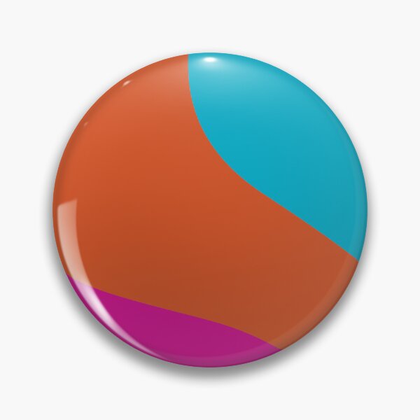 Item preview, Simple Waves in Pink, Orange and Turquoise designed and sold by LAEC-Shop.