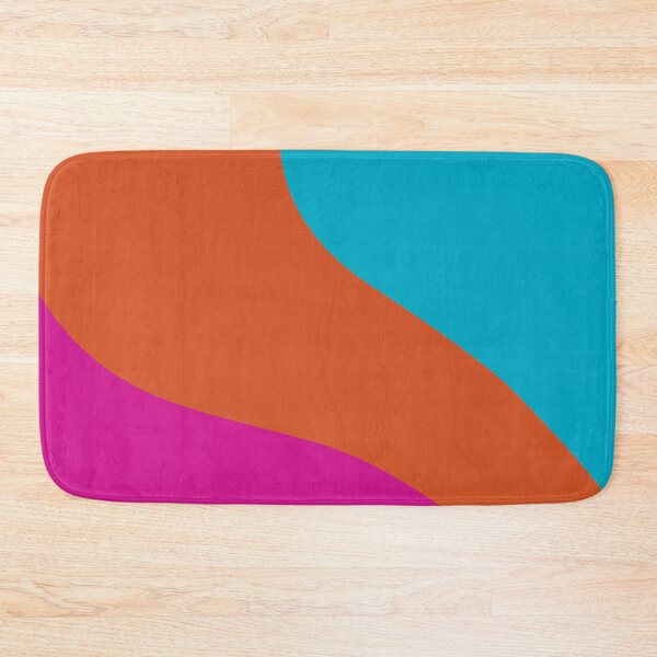 Item preview, Simple Waves in Pink, Orange and Turquoise designed and sold by LAEC-Shop.