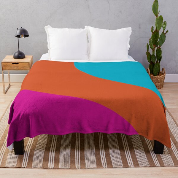 Item preview, Simple Waves in Pink, Orange and Turquoise designed and sold by LAEC-Shop.