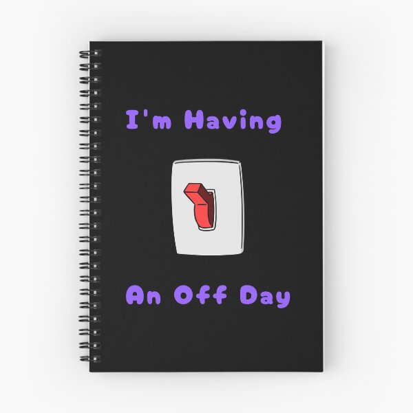 Item preview, I'm Having An Off Day, with Red Switch, Funny, Humorous, Puns designed and sold by AASparksDesigns.