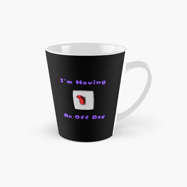 Item preview, I'm Having An Off Day, with Red Switch, Funny, Humorous, Puns designed and sold by AASparksDesigns.