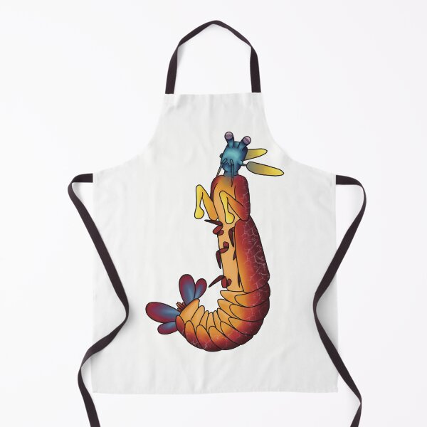 Item preview, Peacock Mantis Shrimp Merfolk designed and sold by PineconePrints.