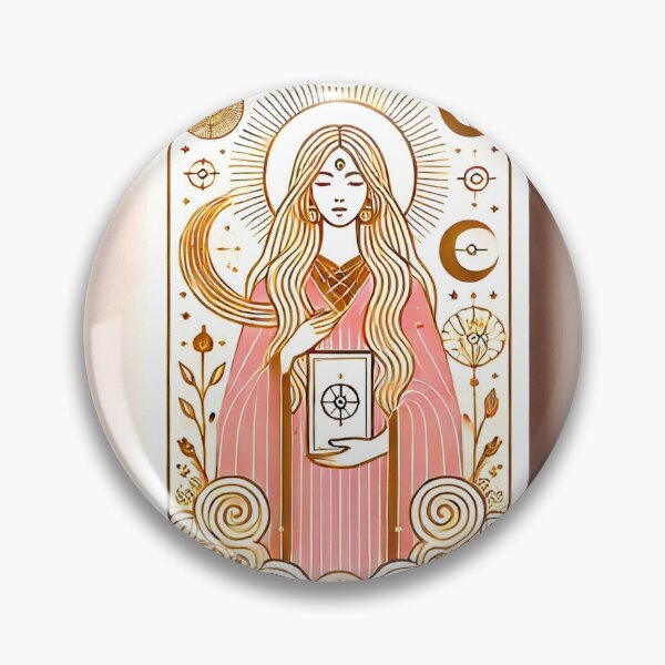Item preview, The High Priestess designed and sold by SoniaSarkali.