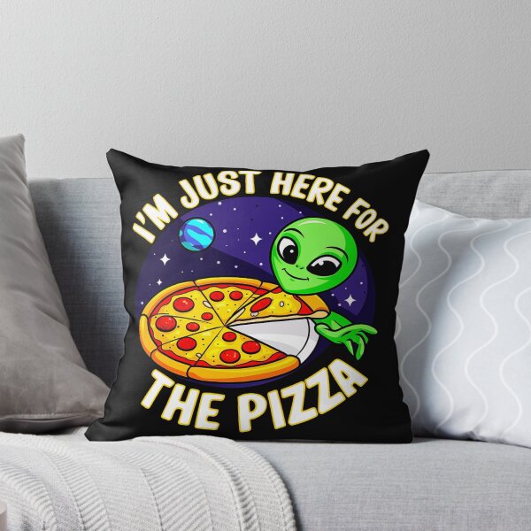 Item preview, I'm Just Here For The Pizza Alien designed and sold by SteezeeStore.