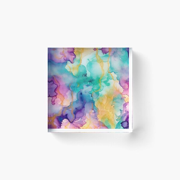 Item preview, Butterflies In Flight Alcohol Ink Abstract Painting designed and sold by DEC02.