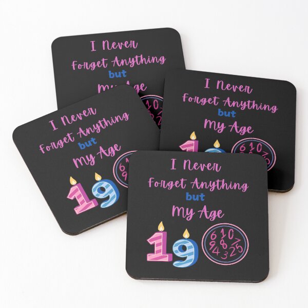 Item preview, Birthay greeting for all special ages - I Never Forget Anything but My Age  designed and sold by DeeDeeDelights.