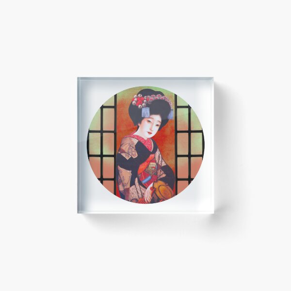 Item preview, Japanese Geisha Girl designed and sold by KateVanFloofno1.