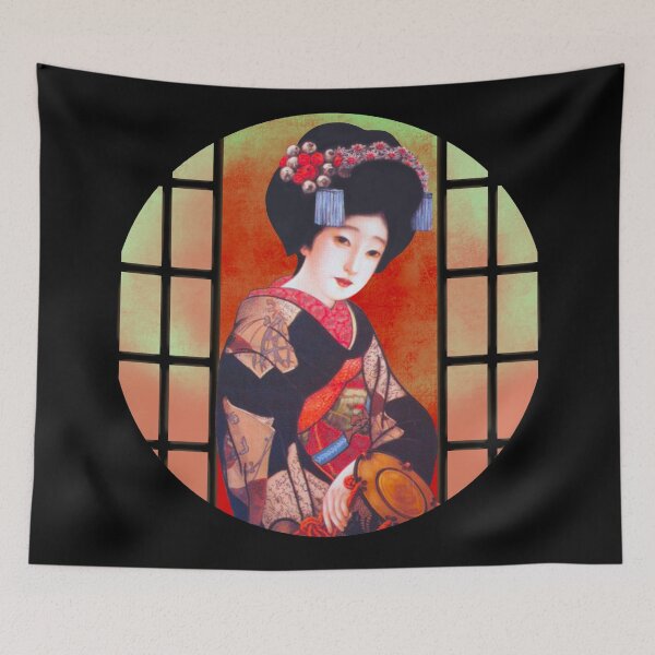 Item preview, Japanese Geisha Girl designed and sold by KateVanFloofno1.