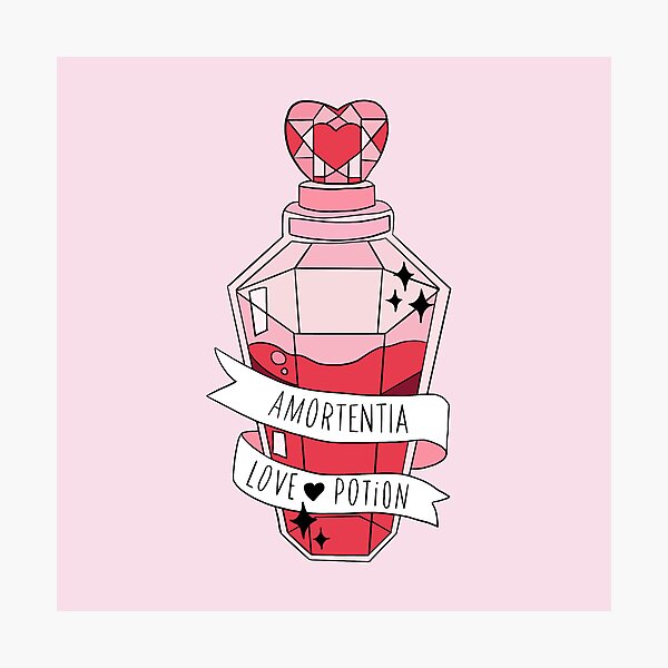 Item preview, Amortentia Potion designed and sold by Graphicambre.