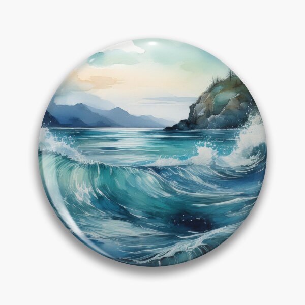 Item preview, East Coast Wave Crash designed and sold by WildWho.