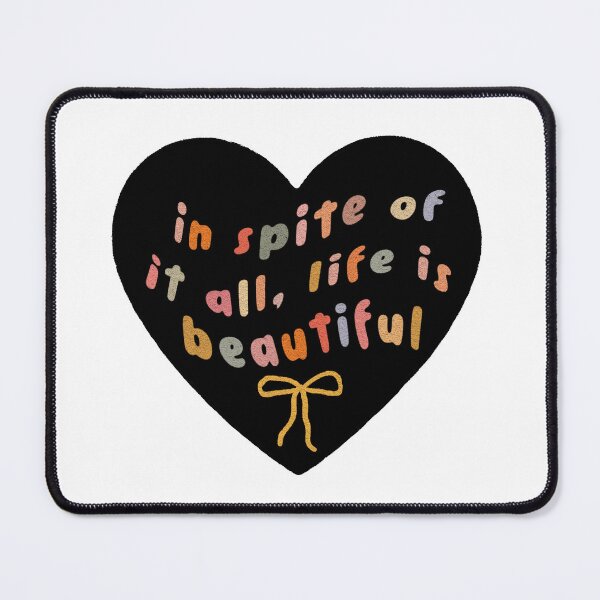 Item preview, Life is Beautiful Heart designed and sold by missfleur.