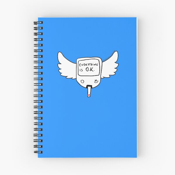 Item preview, Diabetes Type 1 : Everything is O.K. Diabetes Wings designed and sold by thediabeticsurvivor.