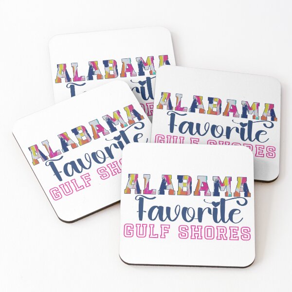 Item preview, Alabama Favorite Gulf Shores (Sunset Pink) designed and sold by Whackadoodletee.