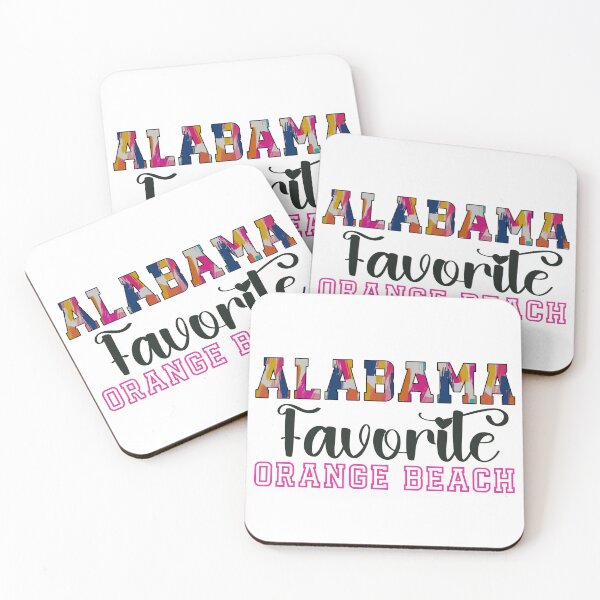 Item preview, Alabama Favorite Orange Beach (Sunset Pink) designed and sold by Whackadoodletee.
