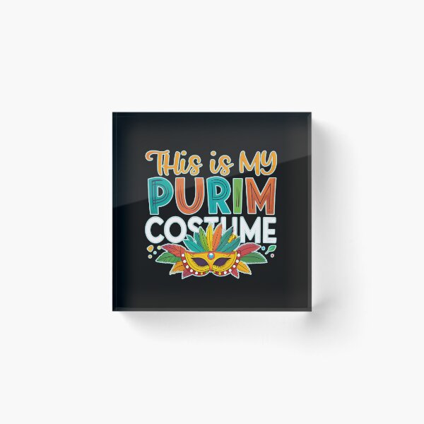 Item preview,  This Is My Purim Costume  designed and sold by WoodburyLake.