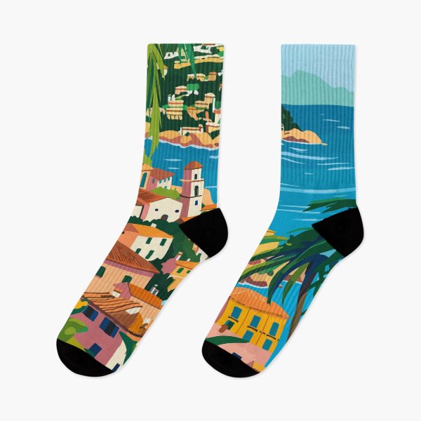 Item preview, Elba Island Tuscany Art Aesthetic Illustration designed and sold by LVTFCOarts.