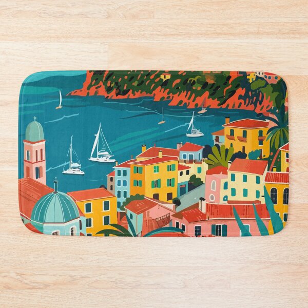 Item preview, Italy Aesthetic Elba Island Illustration designed and sold by LVTFCOarts.