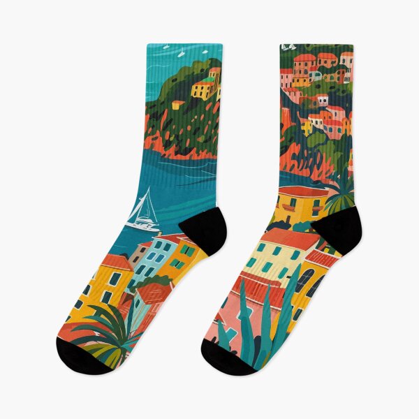 Item preview, Italy Aesthetic Elba Island Illustration designed and sold by LVTFCOarts.