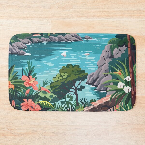 Item preview, Nature Italy Elba Island Illustration designed and sold by LVTFCOarts.