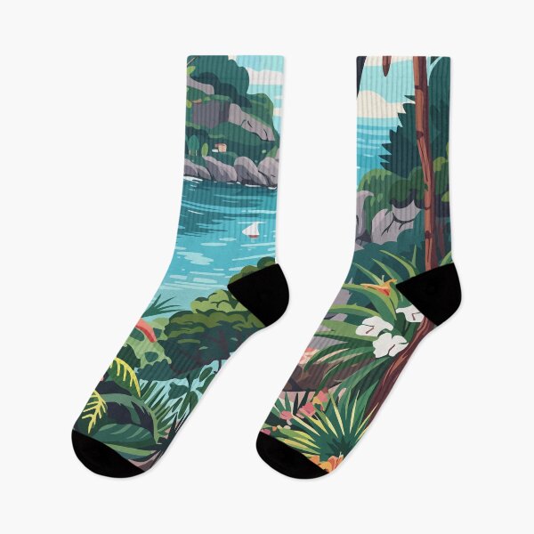 Item preview, Nature Italy Elba Island Illustration designed and sold by LVTFCOarts.