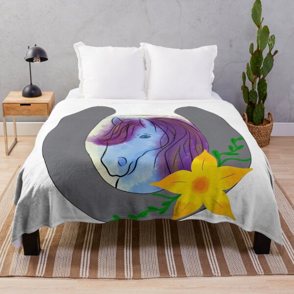 Item preview, Watercolor Horse in Horseshoe Frame designed and sold by EclecticCloset.