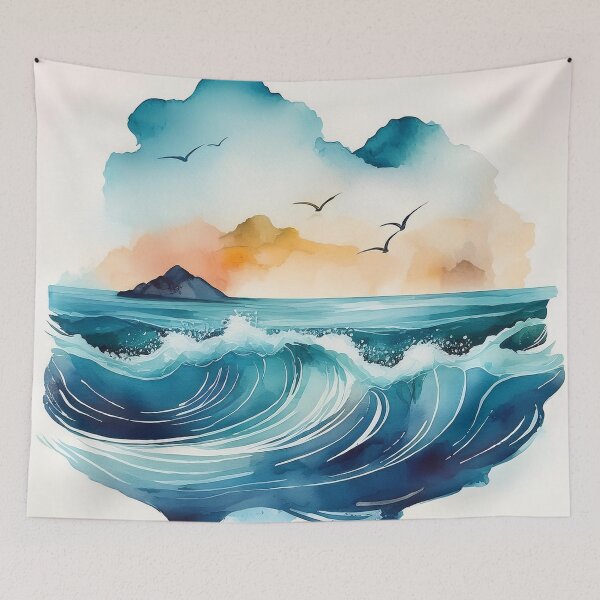 Item preview, Goodbye Sunset designed and sold by WildWho.