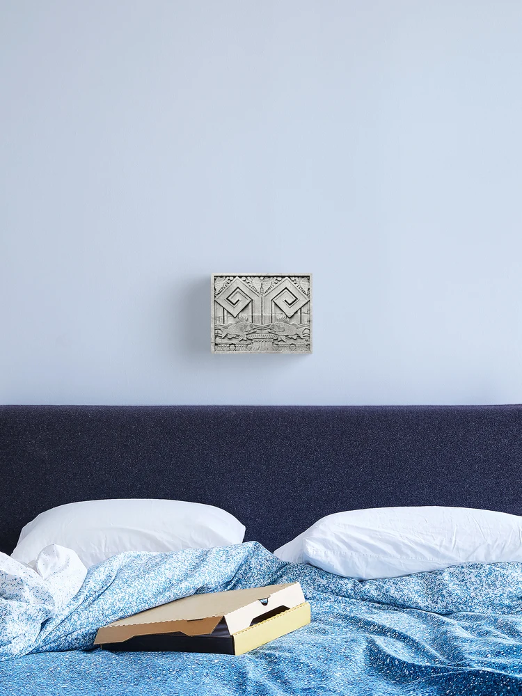 Thumbnail 2 of 3, Canvas Print, Deco-Rative Fish designed and sold by Ethna Gillespie.