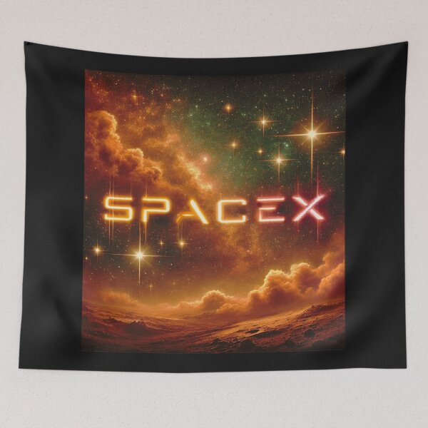 Item preview, logotipo de spacex designed and sold by TEEJAMBOREE.
