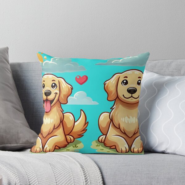 Item preview, A beautiful golden retriever hunting dog, furry, cute, man's best friend designed and sold by FabioMassonii.