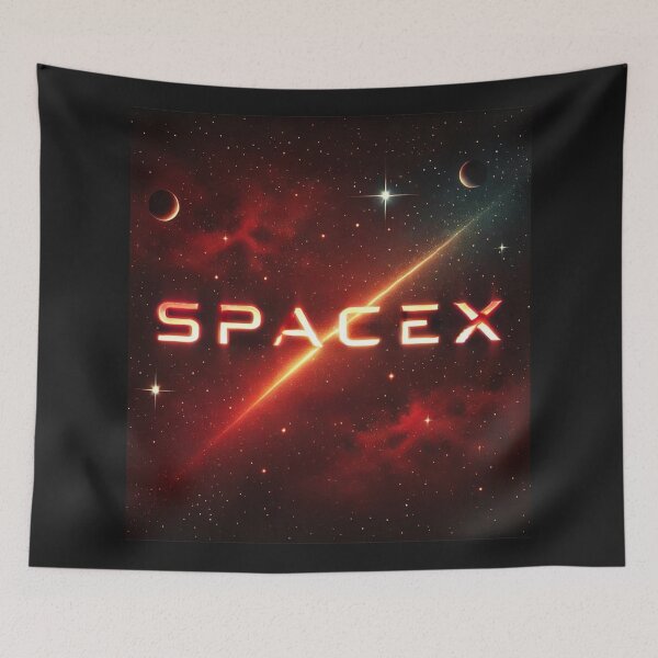 Item preview, logotipo de spacex designed and sold by TEEJAMBOREE.